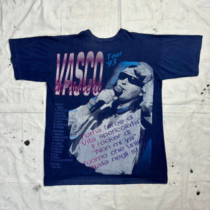 Vasco Rossi Gli Spari Sopra 1993 vintage single stitch teeshirt