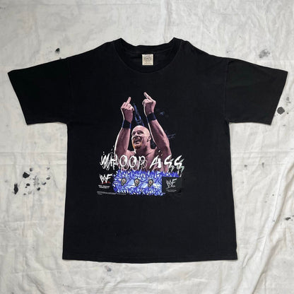 WWE Stone Cold Steve Austin 'Whoop Ass' 1998 vintage single stitch teeshirt