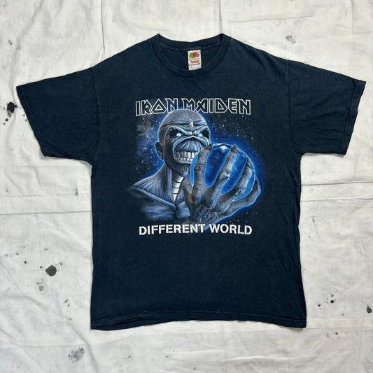 Iron Maiden Different World 2006 teeshirt