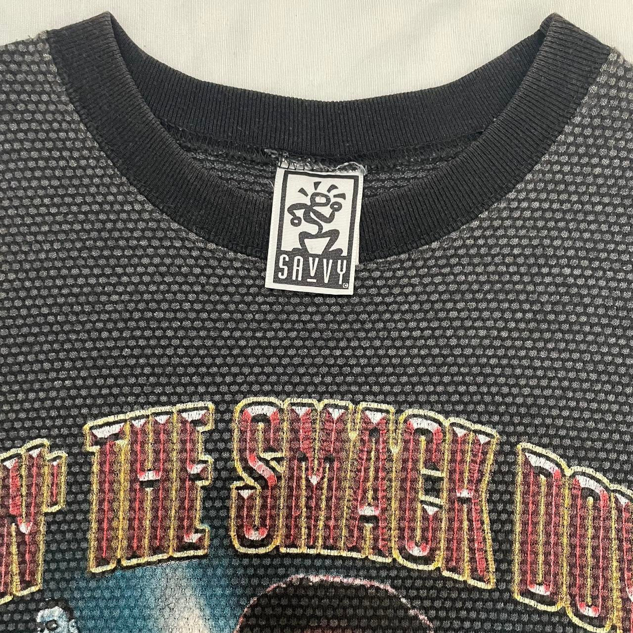 WWE The Rock 'Layin The Smack Down' 1999 vintage teeshirt