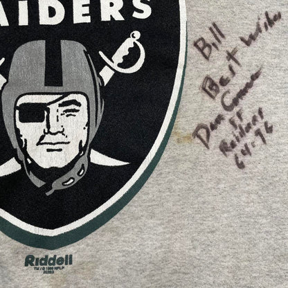 NFL Oakland Raiders team signed 1998 vintage sweatshirt