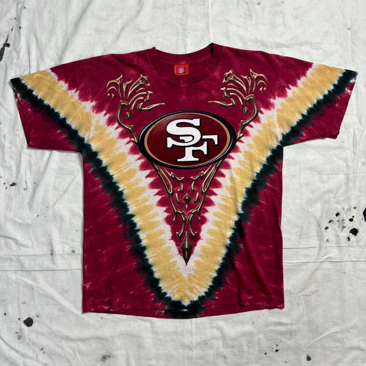 NFL San Fransisco 49ers 1990s vintage single stitch teeshirt