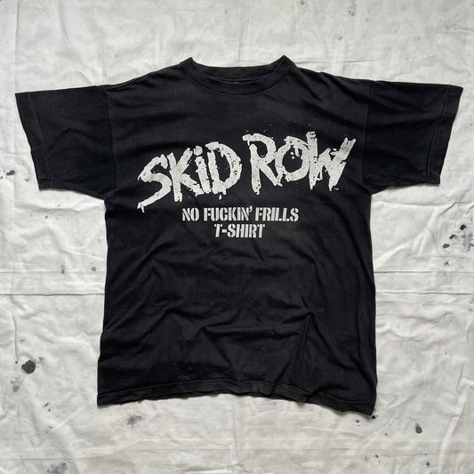 Skid Row No Frills Tour 1991 vintage single stitch teeshirt