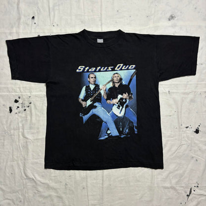 Status Quo Rock Til You Drop Tour 1993 vintage single stitch teeshirt