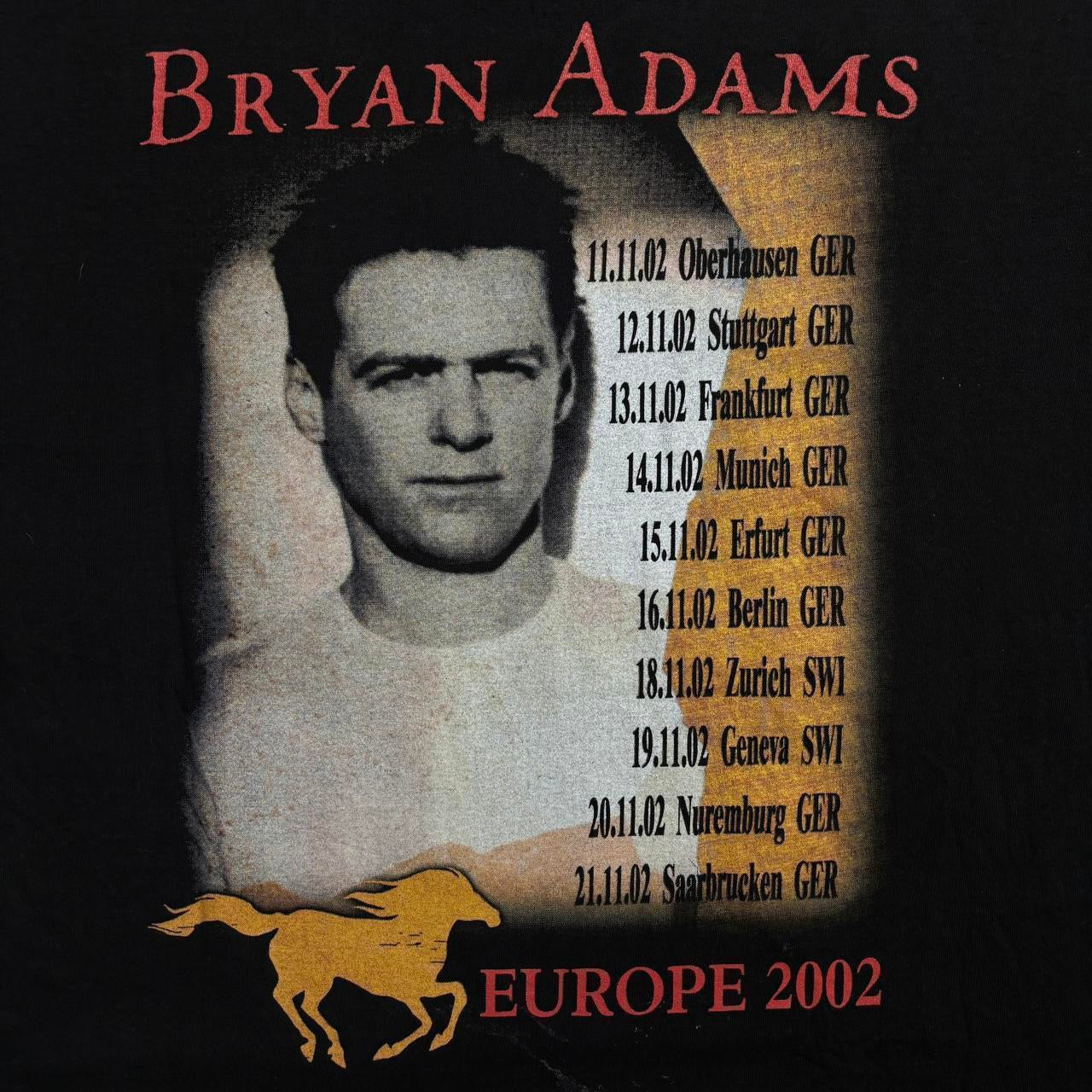 Bryan Adams 2002 vintage teeshirt