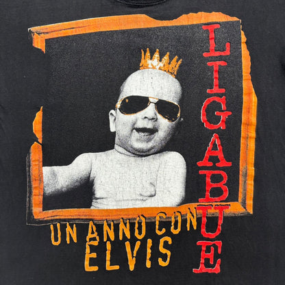 Ligabue Un Anno Con Elvis 1996 vintage teeshirt