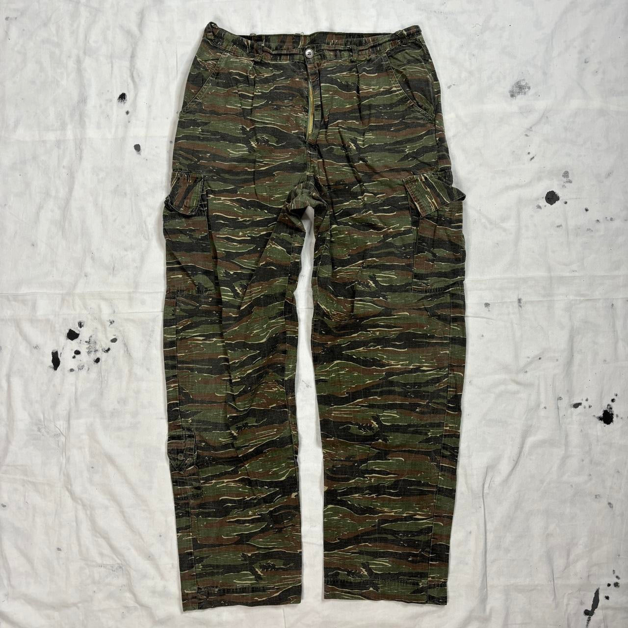 Dutch Military Commando camouflage 1988 vintage cargos