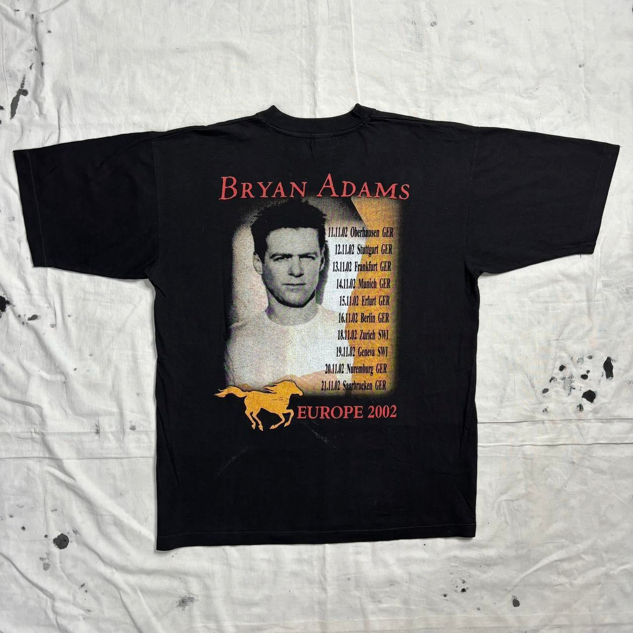 Bryan Adams 2002 vintage teeshirt