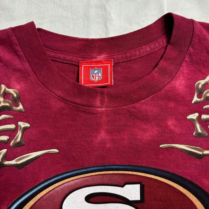 NFL San Fransisco 49ers 1990s vintage single stitch teeshirt