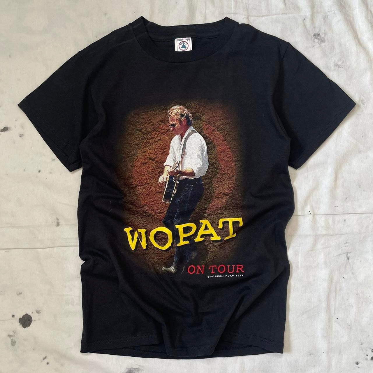 Tom Wopat 1998 tour vintage teeshirt