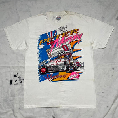 Sprint Car Racing signed 1998 vintage teeshirt