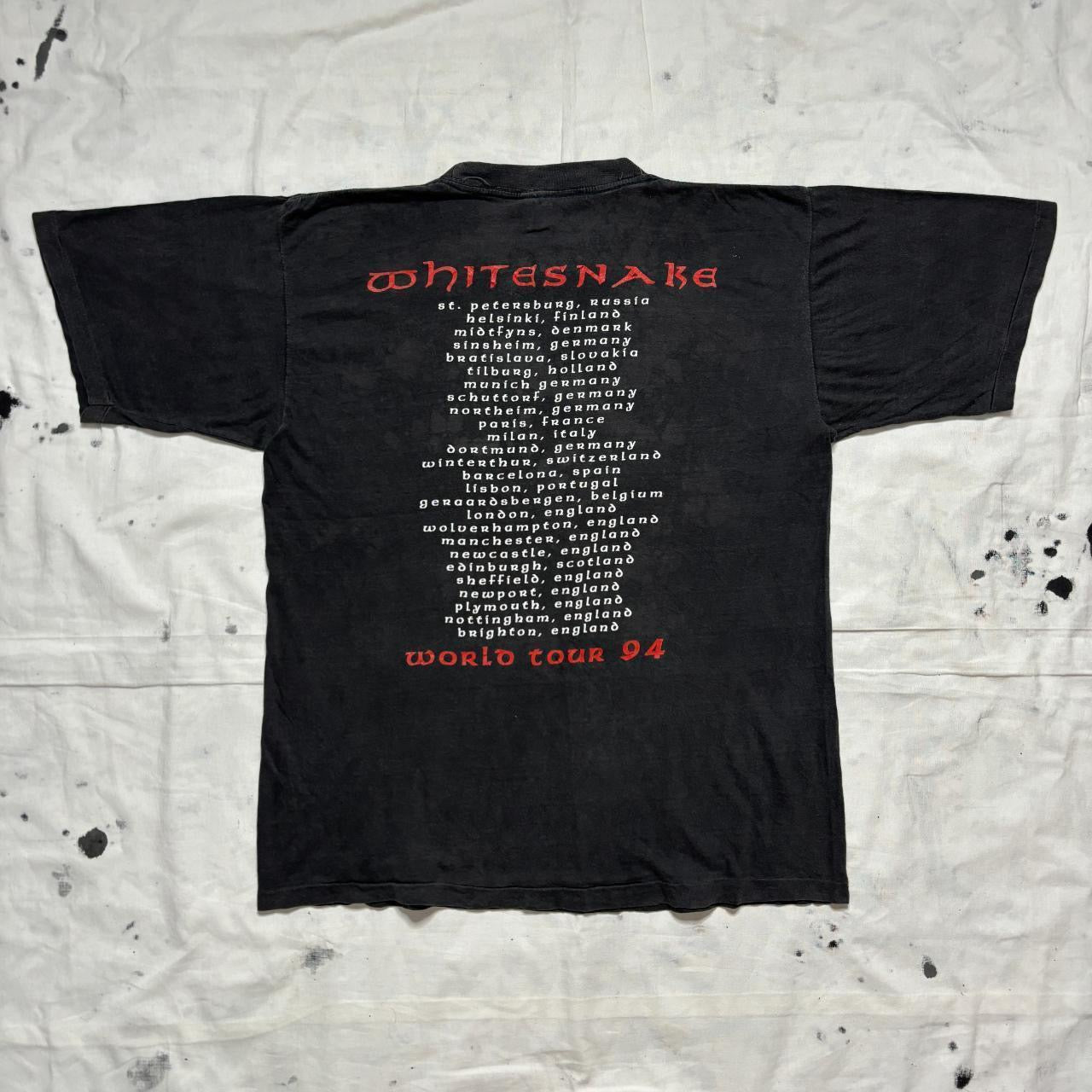 Whitesnake 1994 tour vintage single stitch teeshirt