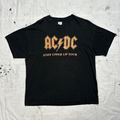 ACDC Stiff Upper Lip Tour 2000 vintage teeshirt