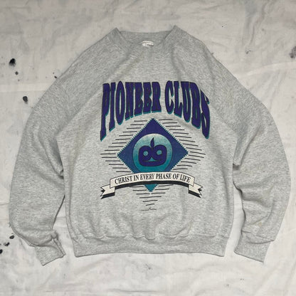 Pioneer Club Christ In Every Phase Of Life 1995 vintage sweatshirt