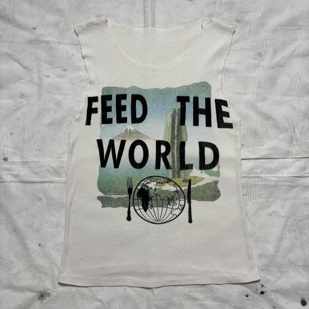 Feed The World 1984 vintage single stitch teeshirt