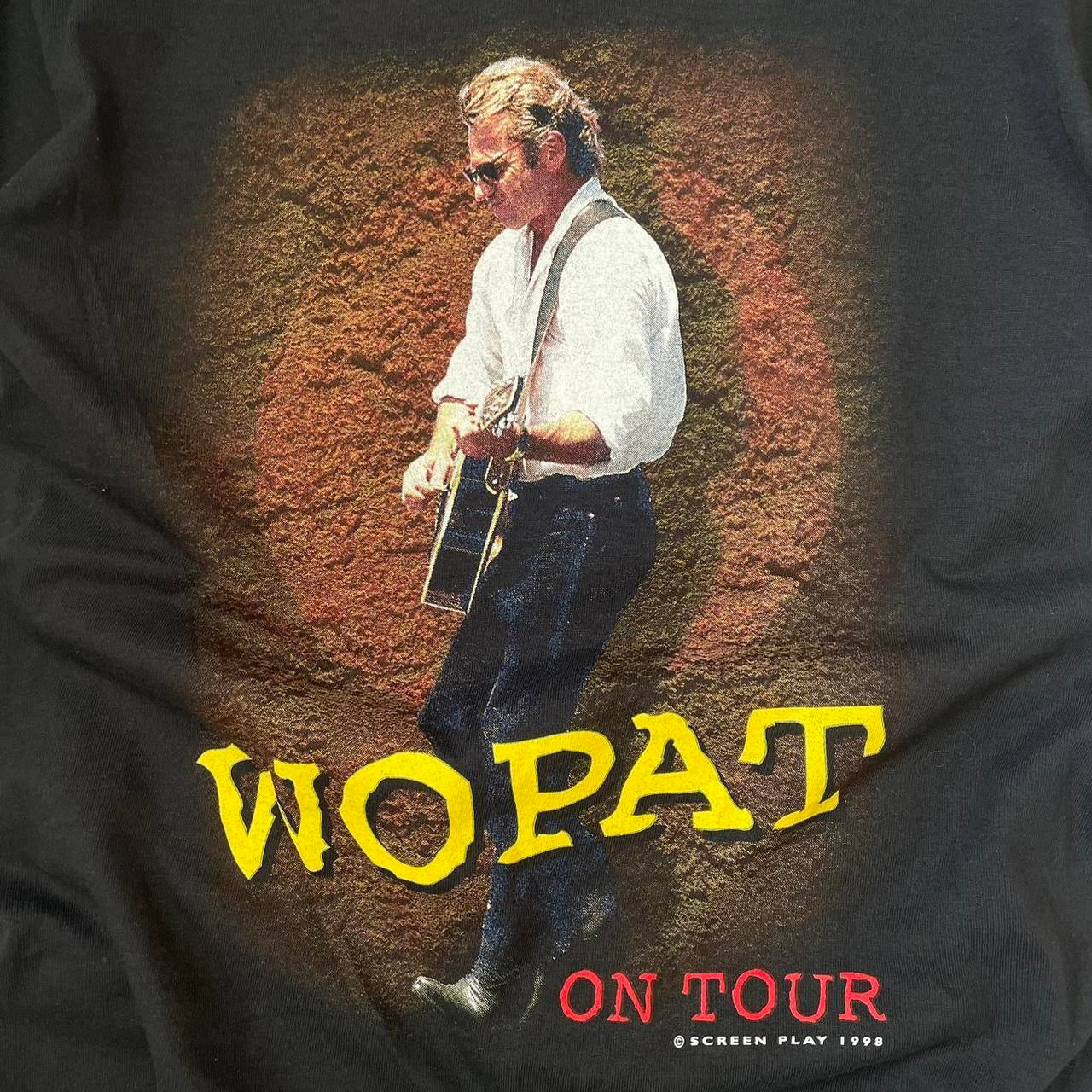 Tom Wopat 1998 tour vintage teeshirt