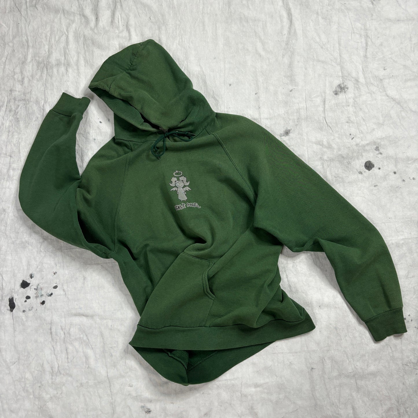 Ickle Angel 1990s vintage faded hoodie