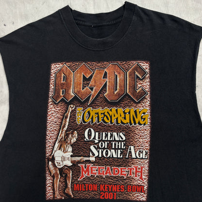 ACDC x Offspring x Megadeath 2001 teeshirt