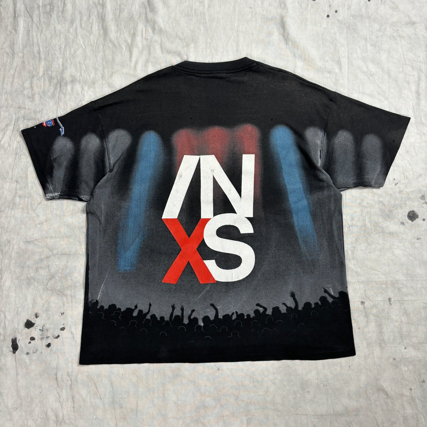 INXS 1991 vintage single stitch teeshirt