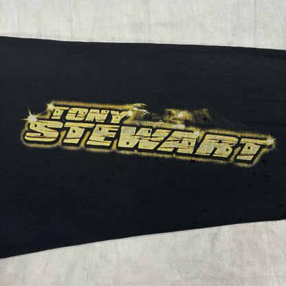 NASCAR Tony Stewart 2004 thrashed vintage long sleeve teeshirt