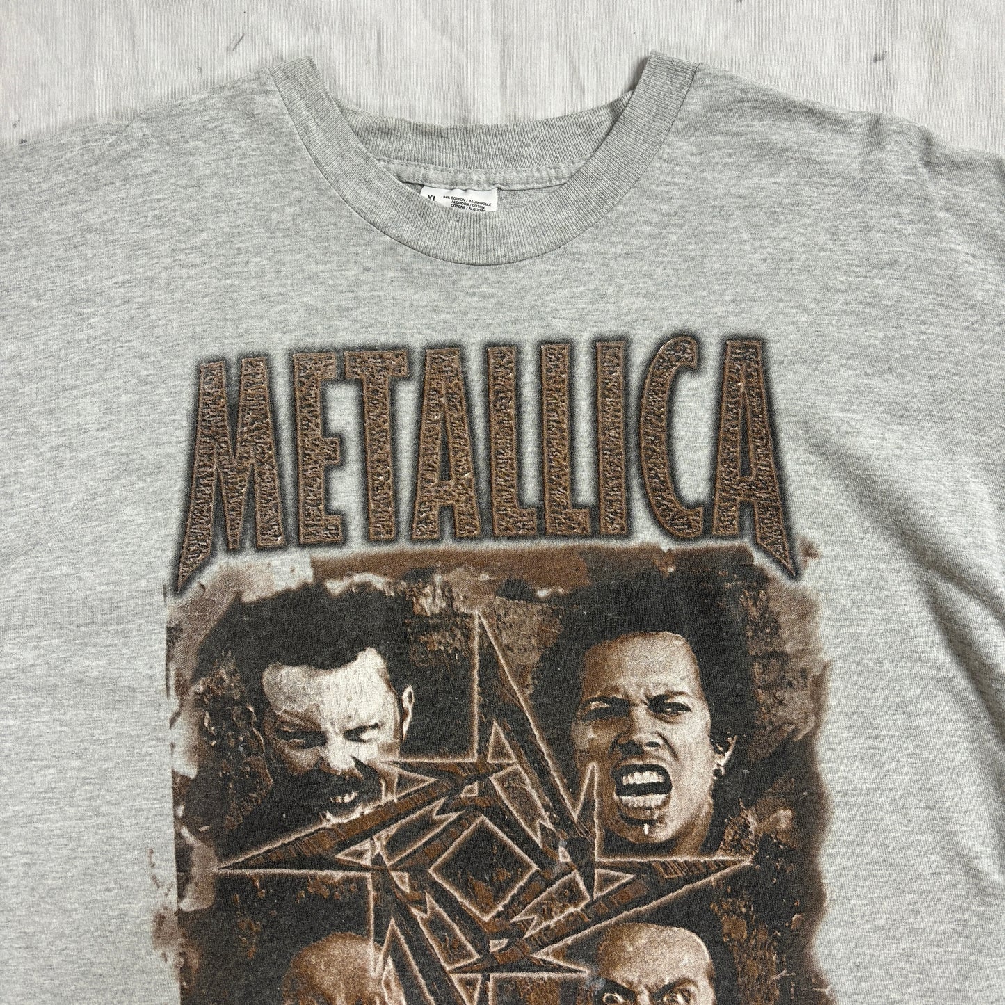 Metallica 1996 vintage single stitch teeshirt