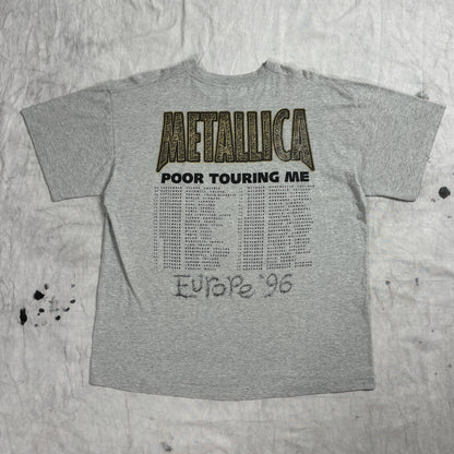 Metallica 1996 vintage single stitch teeshirt