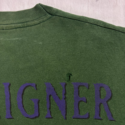 Foreigner 1996 vintage faded single stitch teeshirt