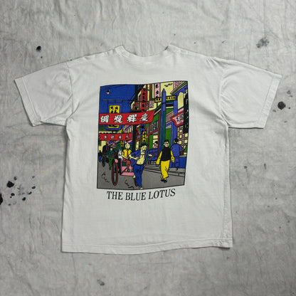 Tin Tin The Blue Lotus 1990s vintage teeshirt